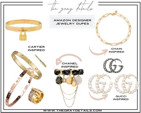 amazon designer jewelry dupes|best amazon fashion dupes 2024.